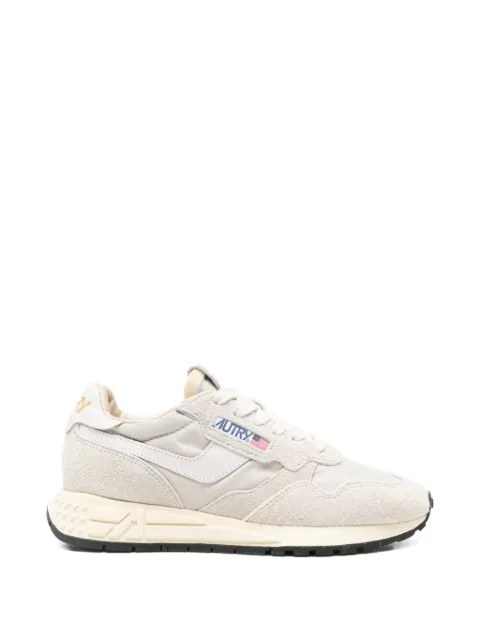 Autry Reelwind leather panelled sneakers Neutrals WWLWNC36