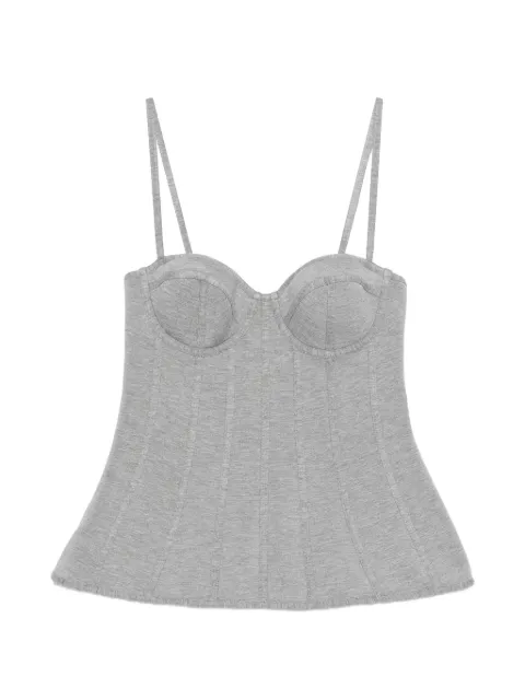 Giuseppe Di Morabito structured top Grey 06PSTO408R16315