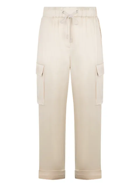 Peserico elasticated pocket trousers Neutrals P0483706097