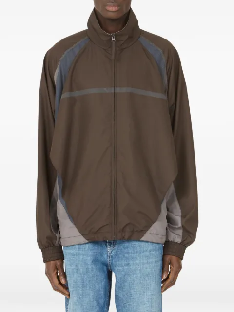 Maison Margiela zip-up lightweight jacket Brown S50AM0663S76420