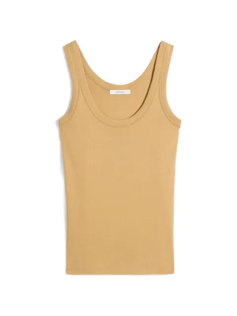 LEMAIRE Rib Tank sleeveless tank top Yellow TS0001LJ1016