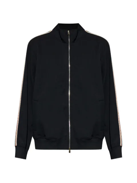 Paul Smith zip striped sweatshirt Black M1R877ZV02745