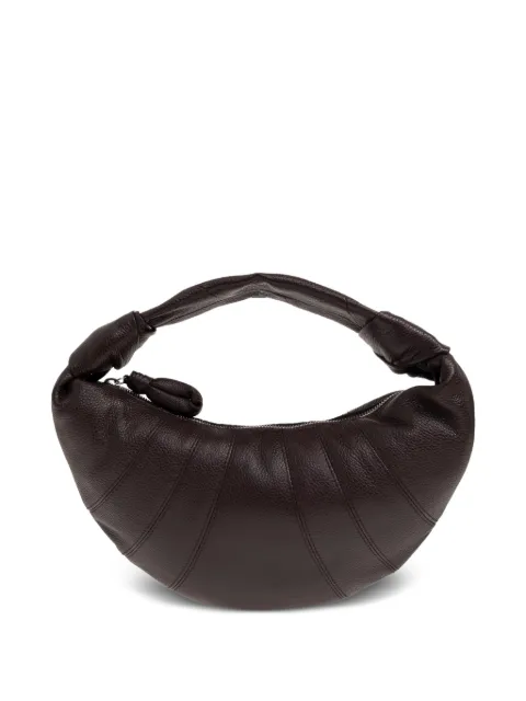 LEMAIRE mini Fortune Croissant bag in leather Brown BG0125LL0018