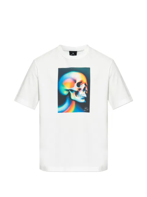 PS Paul Smith skull-print T-shirt White M2R220XVP5609