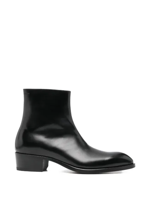 TOM FORD zip-fastening boots Black J1561LCL497P