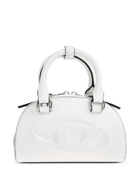 Diesel 1DR Dome debossed-logo cross-body bag White X10369P8279