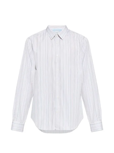 Paul Smith striped long-sleeve shirt White M1R006LBV00811