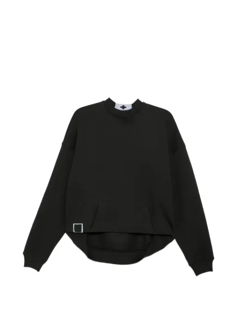 PROTOTYPES twisted sweatshirt Black PT08JE01USBK