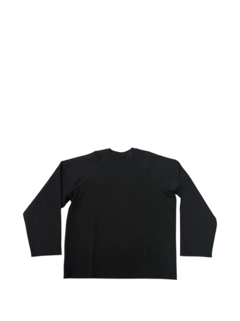 PROTOTYPES logo-print long-sleeve T-shirt Black PT08JE30USBK