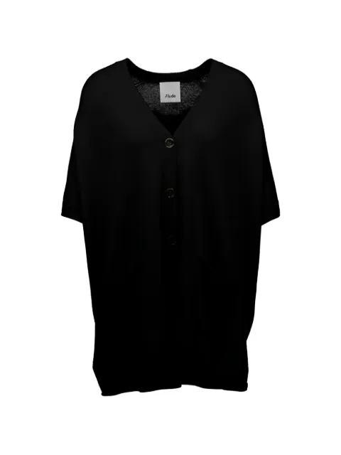Allude buttoned cardigan Black 17660