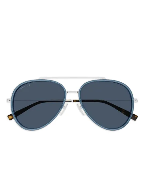 Gucci Eyewear tinted-lenses sunglasses Blue GG1981S003