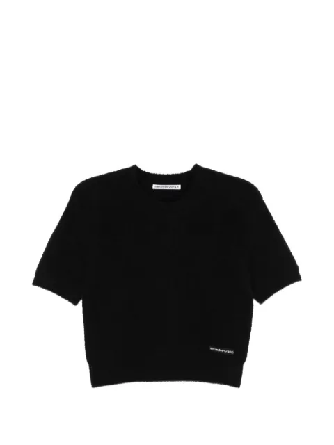 Alexander Wang short sleeve top Black 4KC1261079