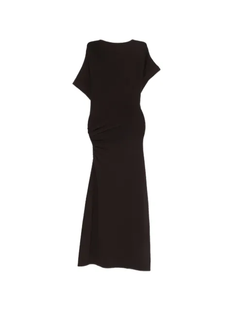 Soeur Divine knit midi dress Brown ROB0745DIVINE