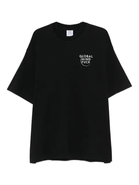 VETEMENTS printed T-shirt Black ME76TR225B
