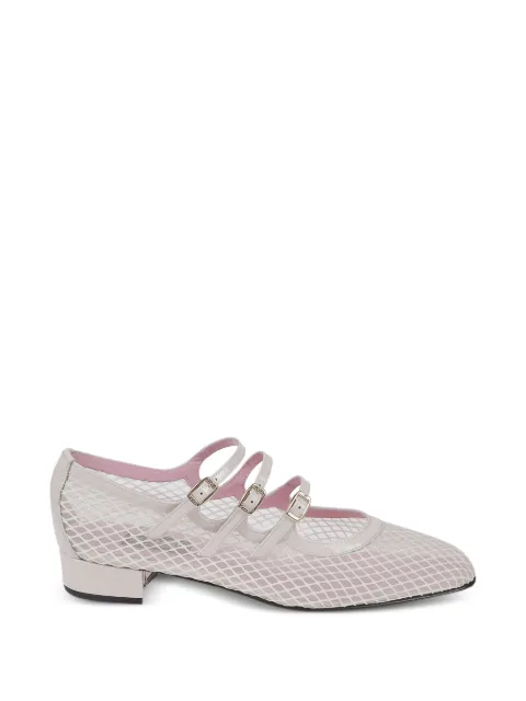 Carel Paris Ariana mesh-panel pumps White ARIANARESILLIEROSE