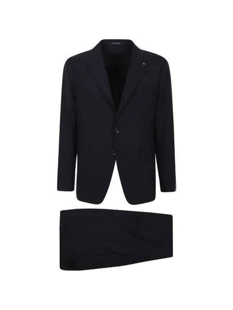 Tagliatore single-breasted wool-blend suit Blue 2SMC22B01520060