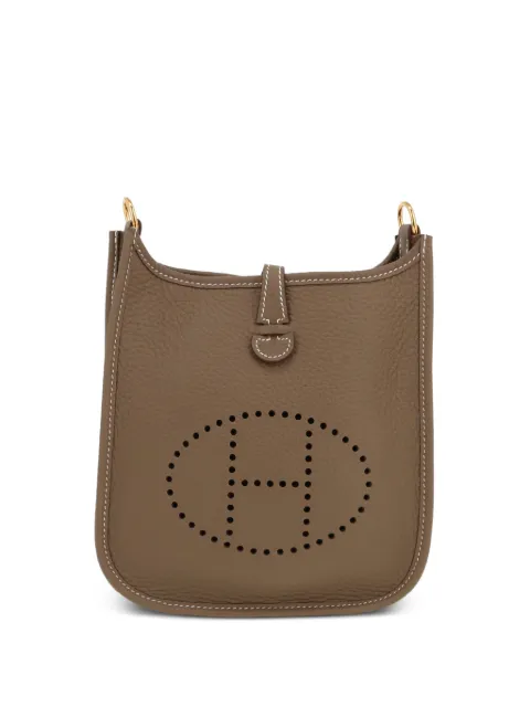 Hermès Pre-Owned 2023 mini Evelyne crossbody bag Neutrals 425963