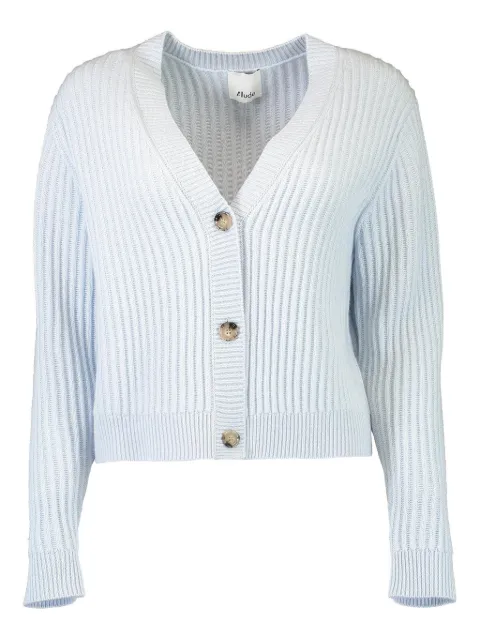 Allude V-neck cardigan Blue 2621762010