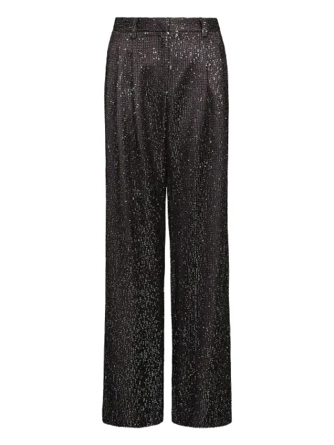 TWP Sulli sequined trousers Black O527908W678DCS