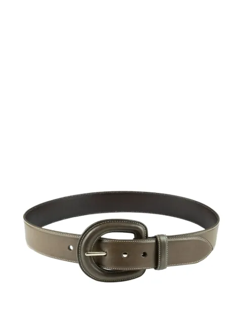 SERGIO GAVAZZENI stitched aloe belt Brown CA01034524FANGO