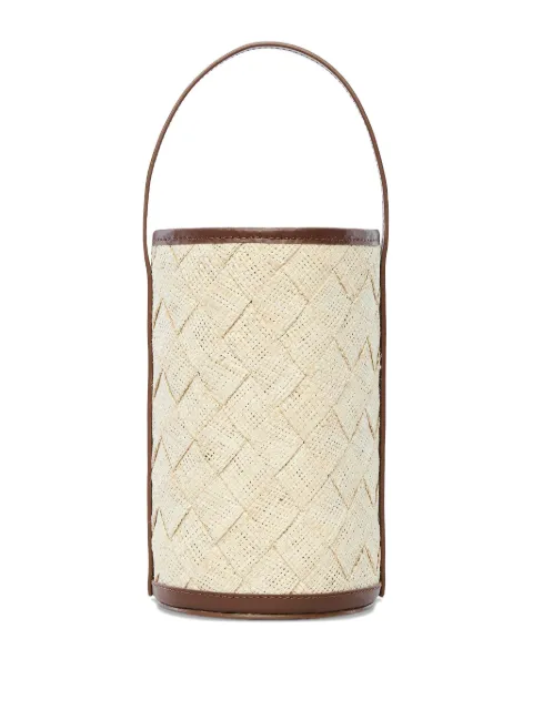 Poolside cylinder bucket bag Neutrals PSCY001