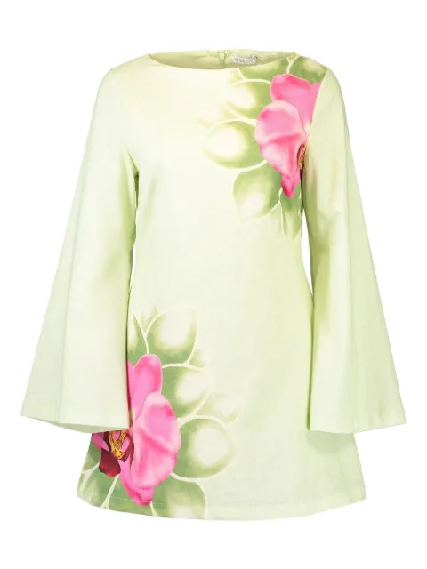 Aston Studio Maggie mini dress Green AS42564MEADOWPHALAE