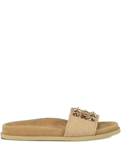 Pedro Garcia dolomitA embellished sandals Neutrals DOLOMITA03001