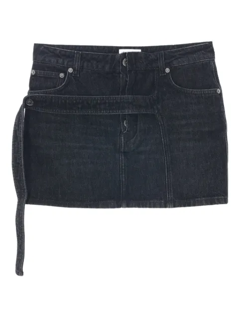 Jean Paul Gaultier low-waist mini skirt Black 2503WSK014D01606