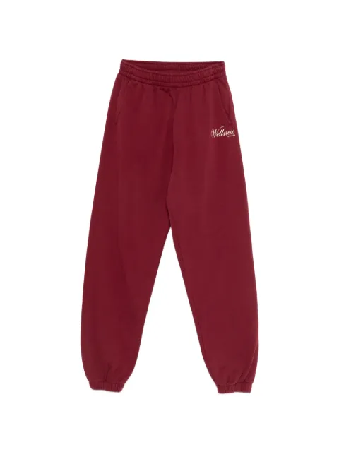 Sporty & Rich Soho logo track pants Red PA03662083