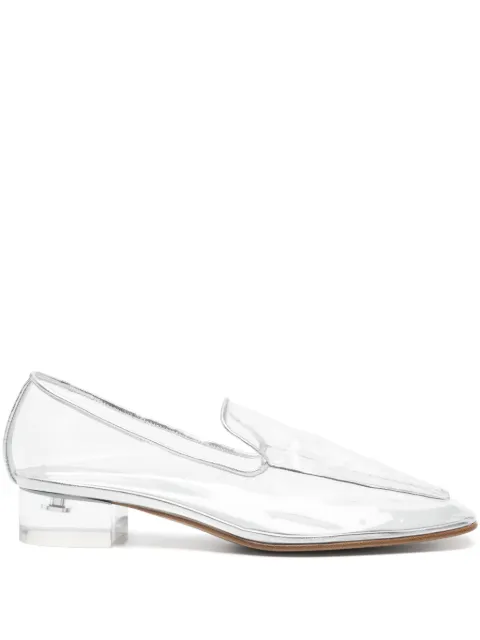 HERBERT LEVINE square-toe loafers White HBWF057