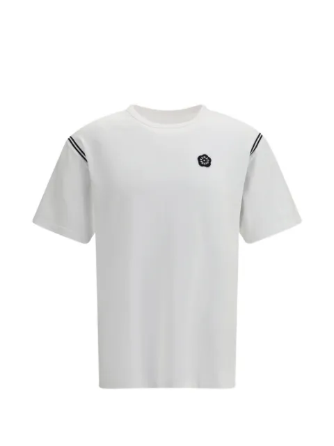 Kenzo flower-detail T-shirt White FG55TS5084SK
