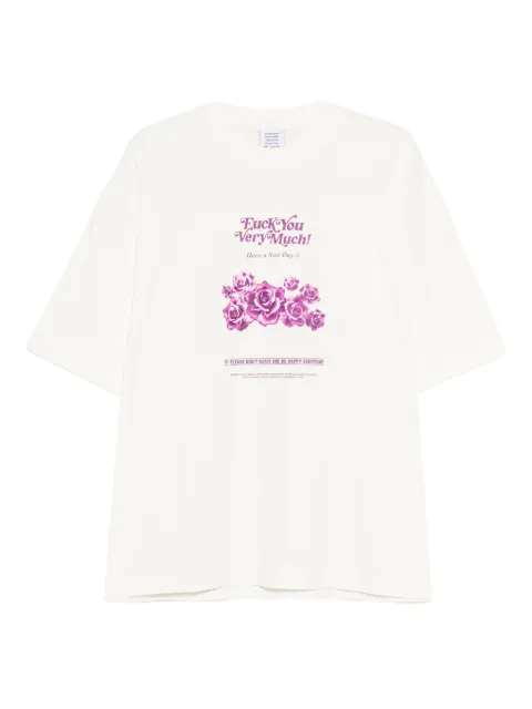 VETEMENTS printed T-shirt Neutrals ME76TR263V