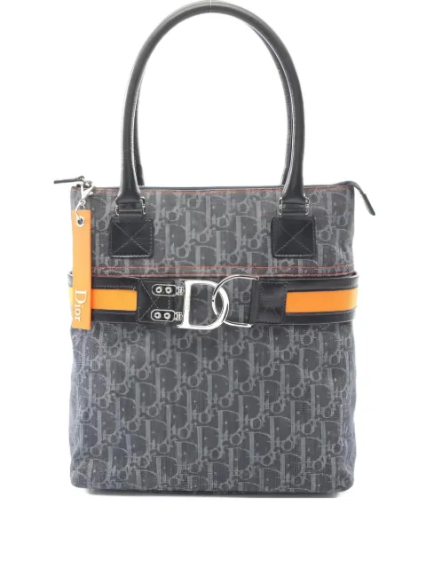 Christian Dior Pre-Owned Flight Line Trotter tote bag Blue 1034013