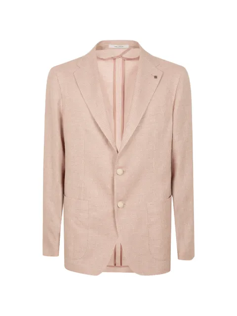 Tagliatore herringbone-weave blazer Pink 1SMC22K340345EY933