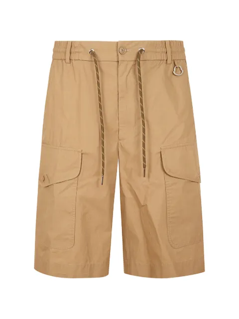 Moncler logo-patch cargo shorts Neutrals L10912B00007599C3