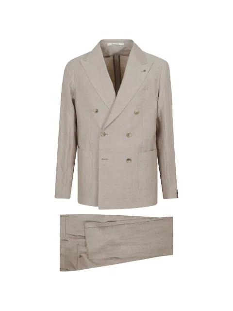 Tagliatore double-breasted suit Neutrals 2SMC20K01A40008