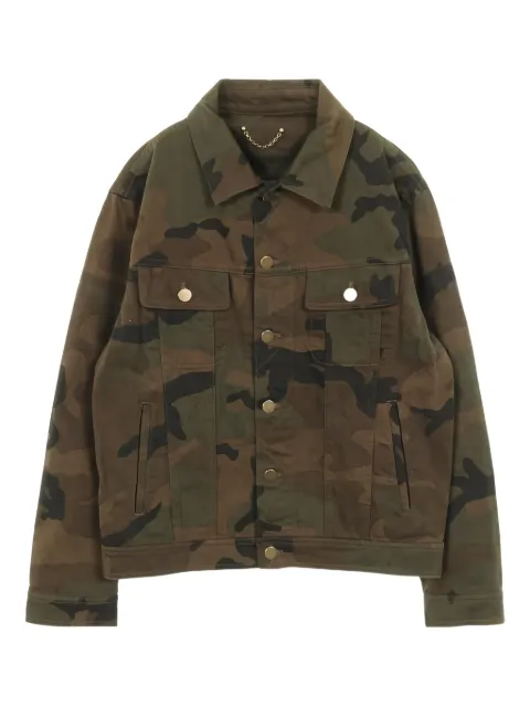 Louis Vuitton Pre-Owned x Supreme camouflage-effect jacket Green 1031247