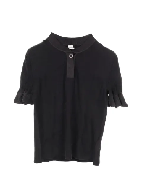Hermès Pre-Owned 2010s Parfroy Remix knitted top Black 1017896