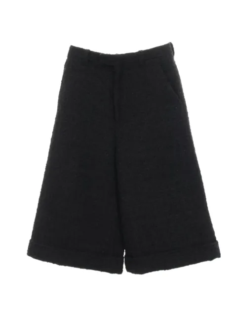 Gucci Pre-Owned 2010s tweed black trousers Black 1024803