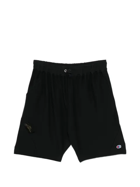 Undercover x Champion logo-embossed shorts Black UC1F4502