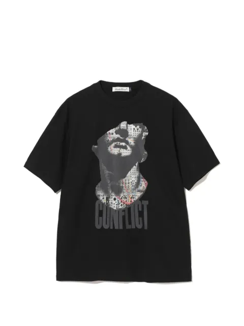 Undercover graphic print T-shirt Black UC1F3806BK