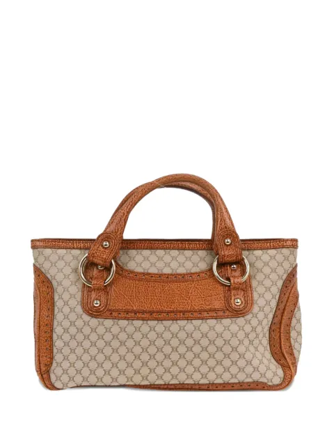 Celine Pre-Owned 1990-2000s monogram tote bag Neutrals 187017