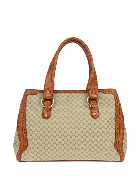Celine Pre-Owned 1990s-2000s macadam tote bag Neutrals AQ00413
