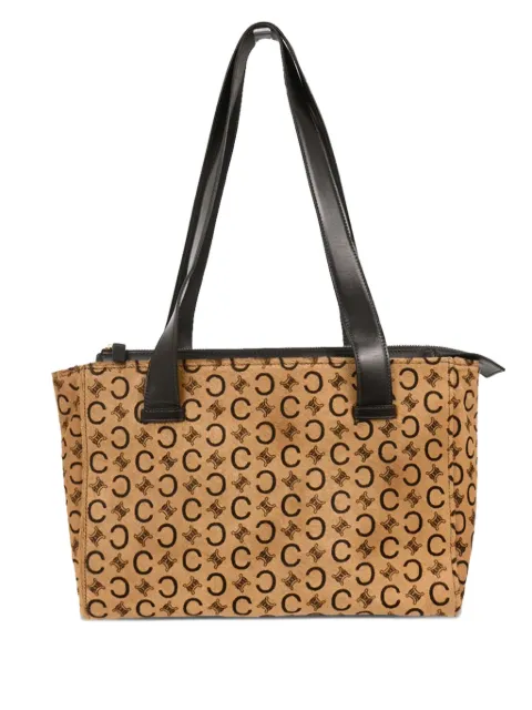 Celine Pre-Owned 1990-2000s C Macadam tote bag Brown 177298