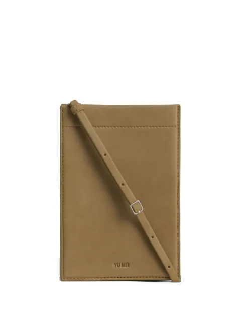Yu Mei Georgie leather cross body bag Brown 09421034804722