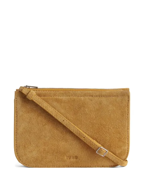 Yu Mei Vi zip-fastening suede mini bag Brown 09421034804807