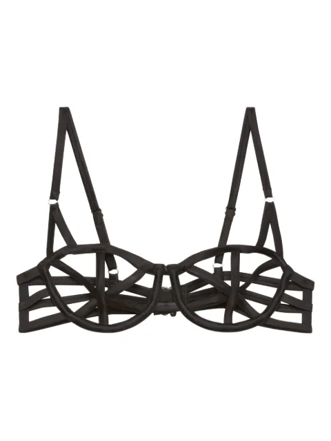 Fleur Du Mal caged bra Black BR05090100