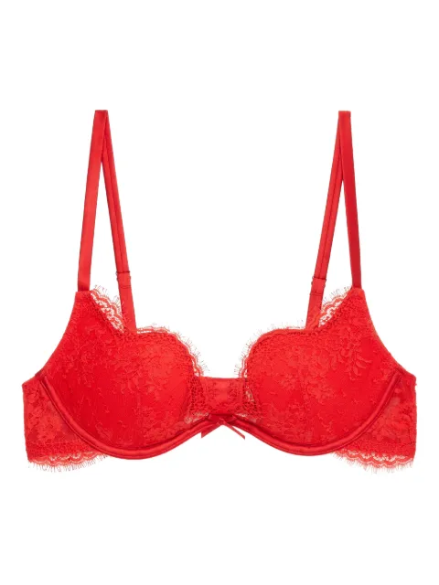 Fleur Du Mal Frankie Lace U-plunge bra Red BR04940323