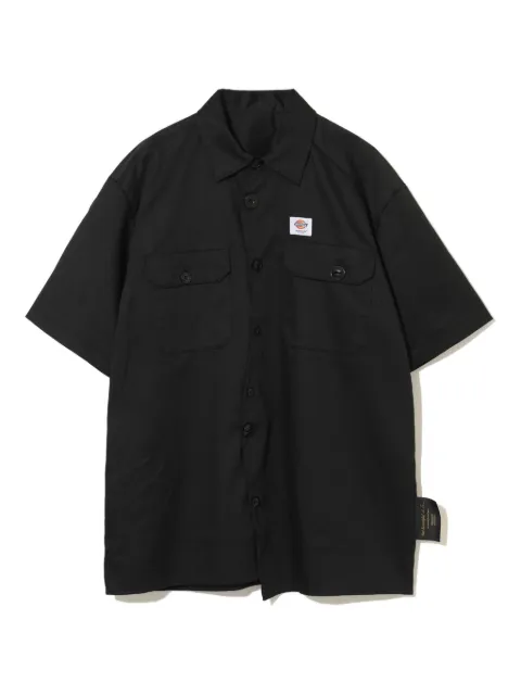 Undercover buttoned short-sleeve shirt Black UC1F4403