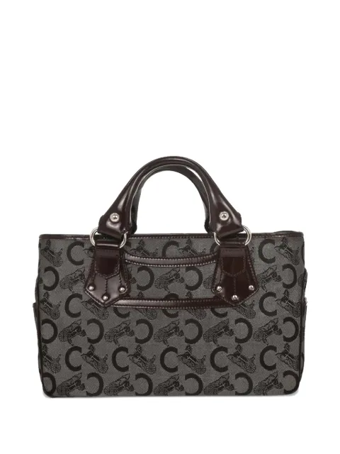 Celine Pre-Owned 1990-2000s monogram boogie tote bag Black 186755